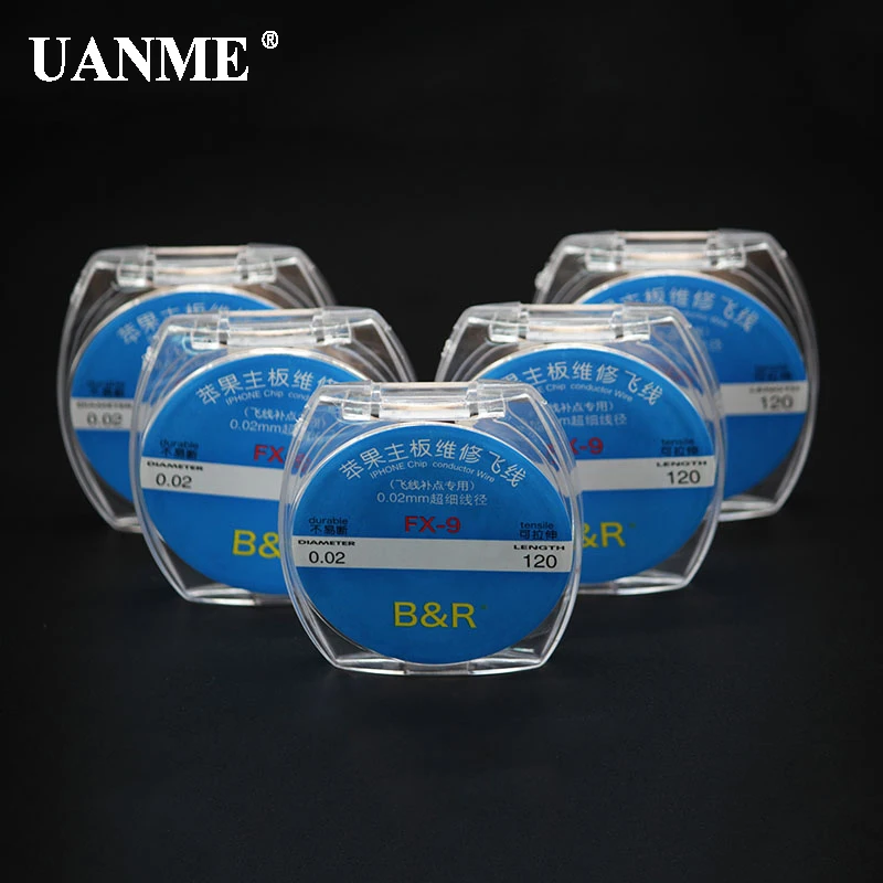 UANME 0,02 мм 120 м изоляция/теплоизоляция медной линии паяльник для iPhone чип проводник провода