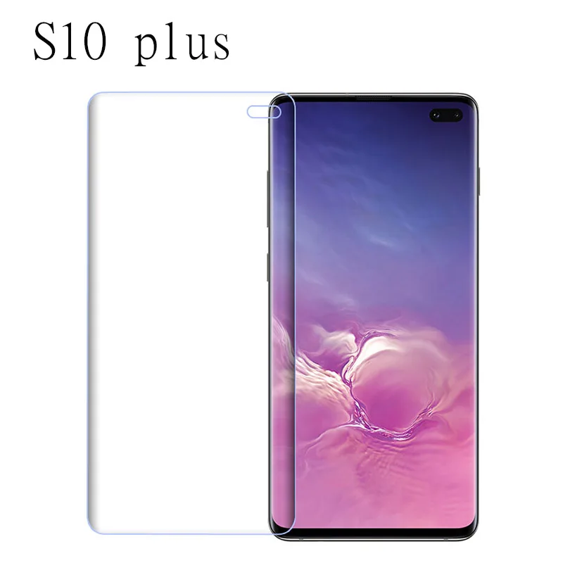 Защитная пленка для экрана samsung Galaxy S9 S8 Plus S7 Edge S10 Plus S10e Защитная пленка для экрана samsung Note 9 8 10 Plus S9 S8 Plus 9 - Цвет: for S10 plus