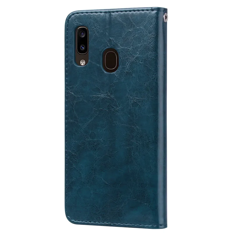 Роскошный кожаный флип-чехол для samsung Galaxy A20E чехол силиконовый A20 A 20 E 20E кошелек чехол для телефона Funda samsung A20 чехол Coque