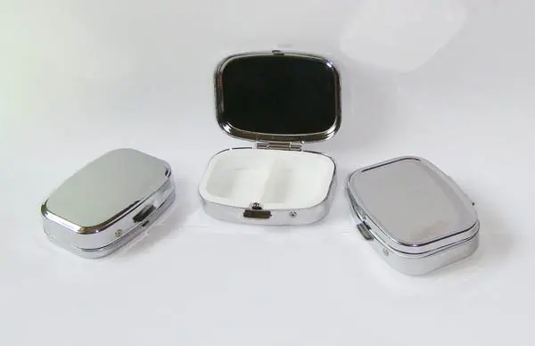 Прямоугольные металлические коробки для таблеток органайзер сделай сам чехол