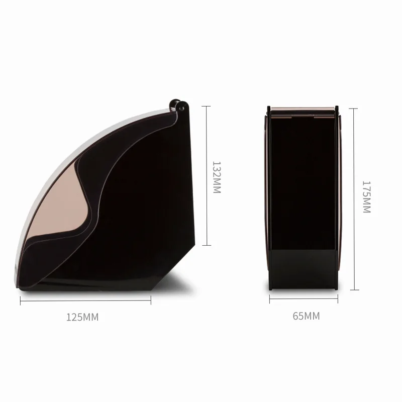 V60 фильтр Бумага держатель конический фигурный коробка фильтры для кофе Полка