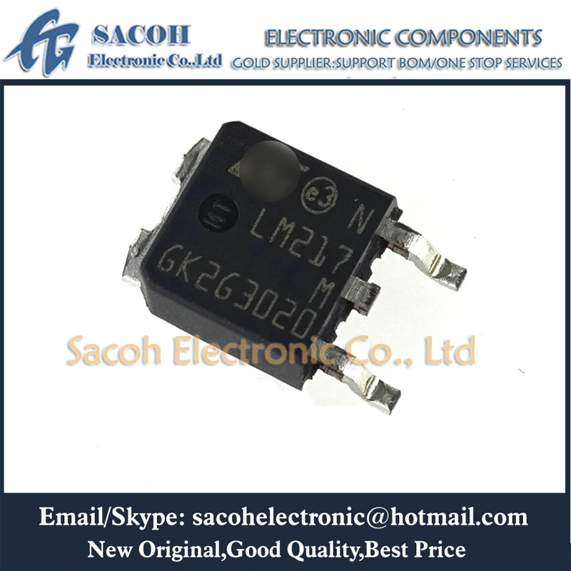 

Free Shipping 10Pcs LM217MDT LM217M LM217 LM317MDT LM317M TO-252 Three Terminal Voltage Regulator