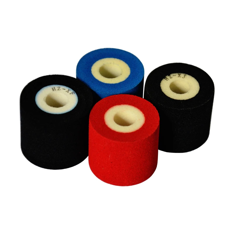 

Black Diameter 36mm Height 32mm expiry date printer dry ink roller for friction machine