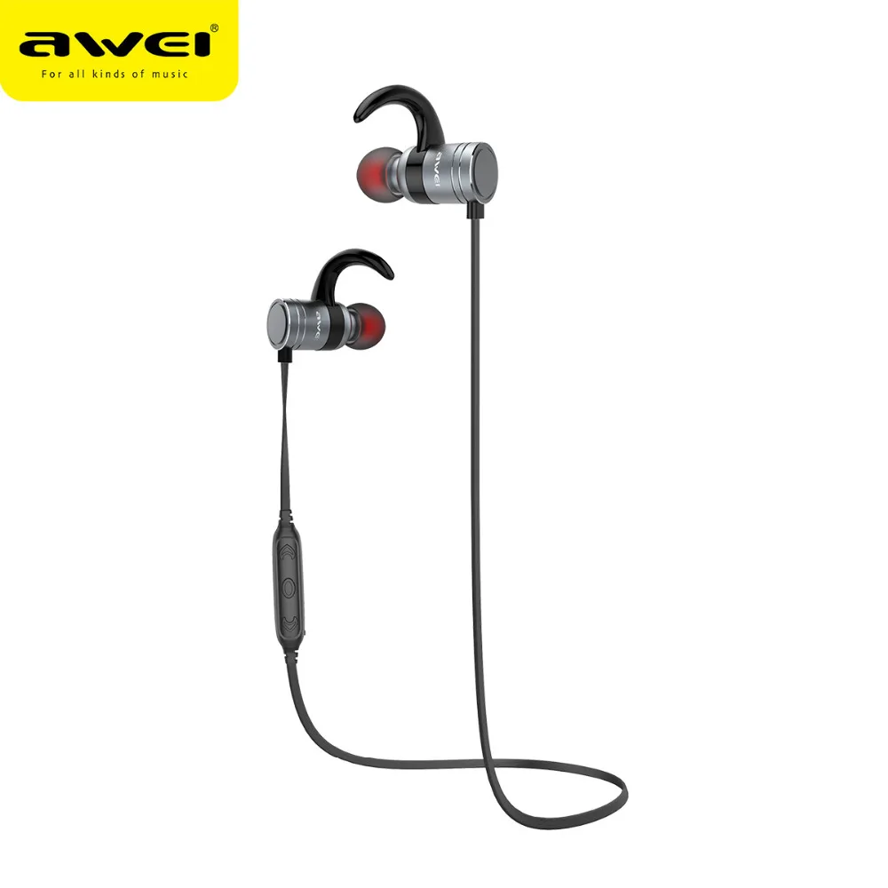 AWEI ak7 Спорт Беспроводной Bluetooth наушники стерео С микрофоном устойчивое