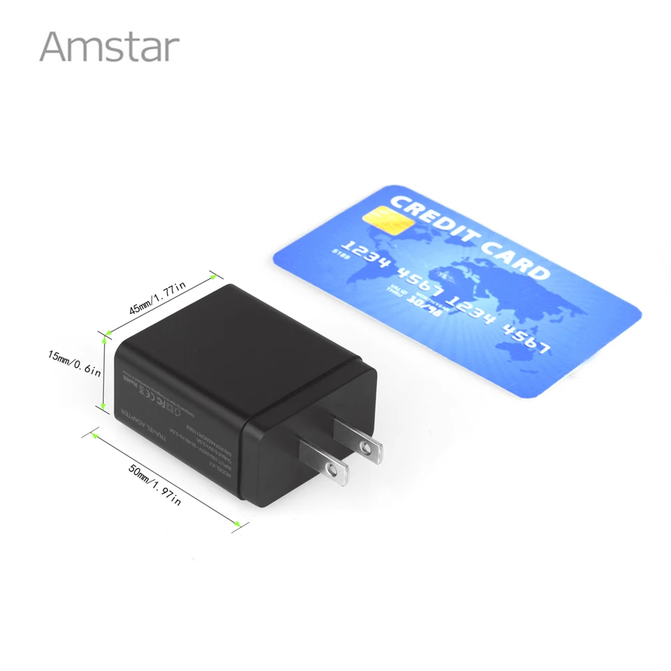 Зарядное устройство Amstar USB C 5 V/3A 15W Type-C настенное зарядное для Google Pixel/Pixel XL Lumia 950xl/950