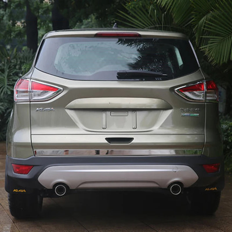 Для Ford Kuga Побег 2013 2014 2015 ABS Chrome Задняя крышка лампы отделкой фонарь лампа планки