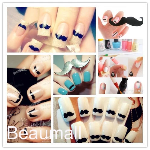Модные черные 3D наклейки для ногтей красота сделай сам|designer nail stickers|fashion stickernail