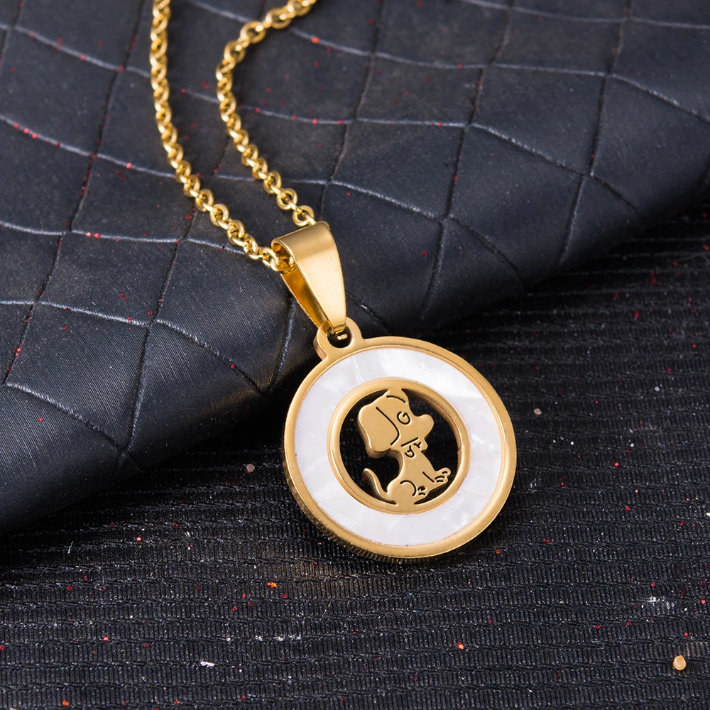 WANDO Милая черепаха долголетие амулет кулон и ожерелье из нержавеющей стали