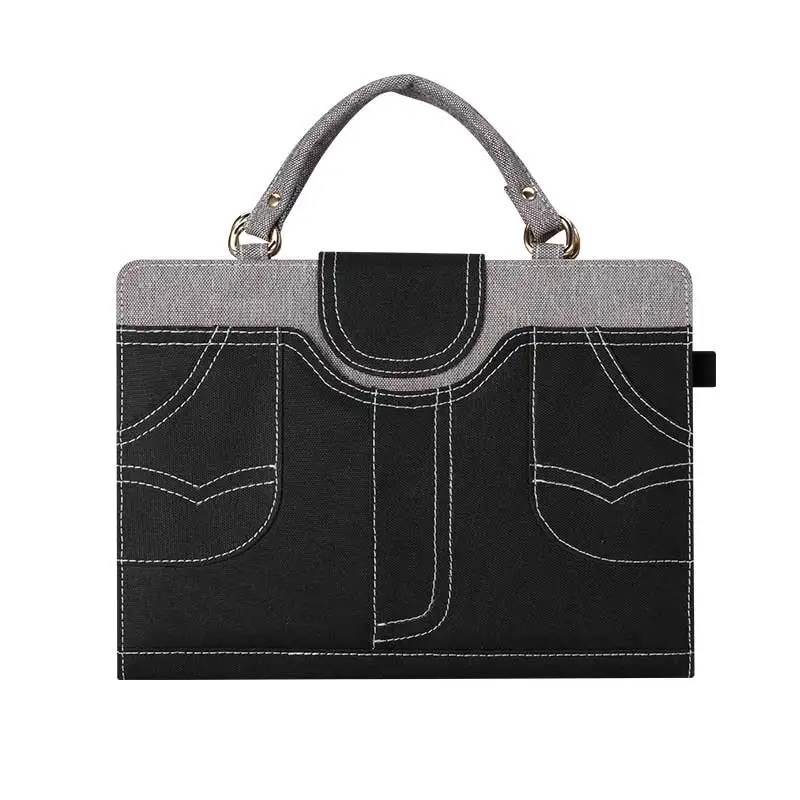 Роскошная сумка джинсовый кожаный чехол для iPad Pro 10 5 2017 женские модные сумки