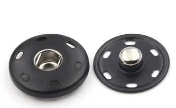 Sew On Snaps Buttons 2 Parts Metal Brass Press Button Fasteners Silver Black Gold Gunblack 30sets/lot | Дом и сад
