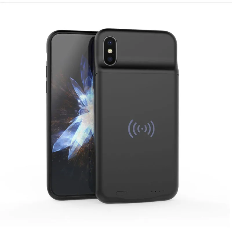 Для Iphone X чехол для зарядного устройства ультра тонкий мягкий универсальный