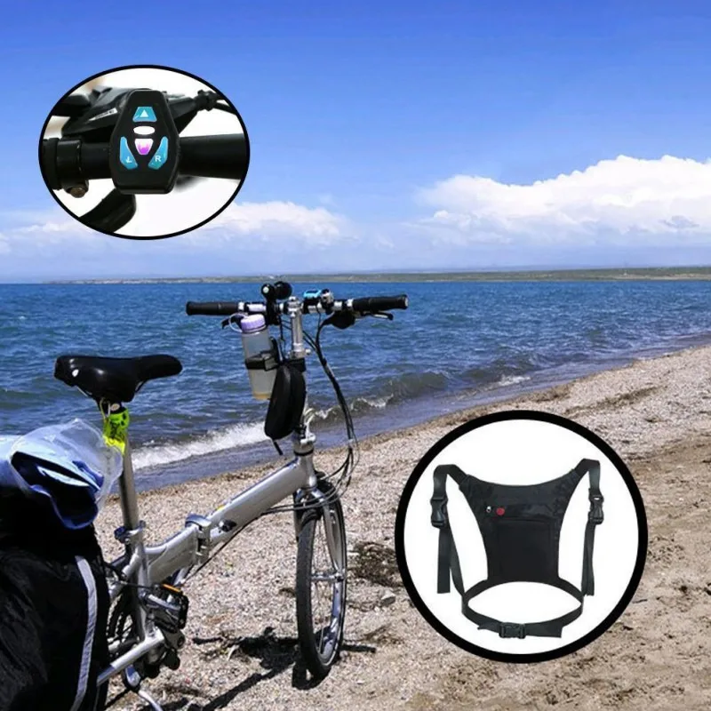 Светоотражающий Жилет для велосипеда 30 светодиодный сигнальный фонарь