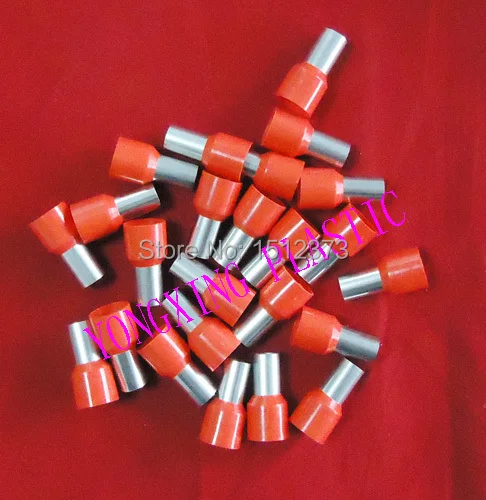 20 шт./лот E25-12 4AWG 25MM2 наконечник шнура провода наконечники изолированный клеммный