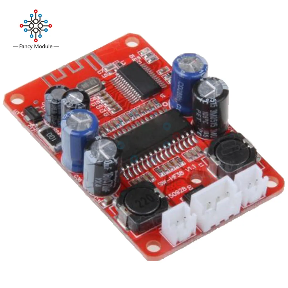 Двухканальный беспроводной Bluetooth аудио цифровой усилитель TDA8932 2X15W плата для