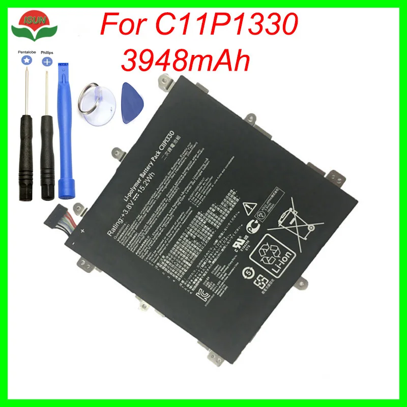 Аккумулятор ISUNOO 3948 мАч для ASUS MeMO Pad 8 ME581CL ME581C K01H K015 ME8150C C11P1330 сменный аккумулятор с