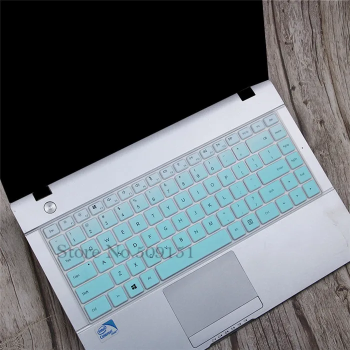 Gradient Skyblue Для huawei Matebook D PL-W09/W19 MRC-W60 MRC-W50 15,6 дюймов силиконовая клавиатура для ноутбука чехол протектор кожи - Цвет: Gradient Skyblue