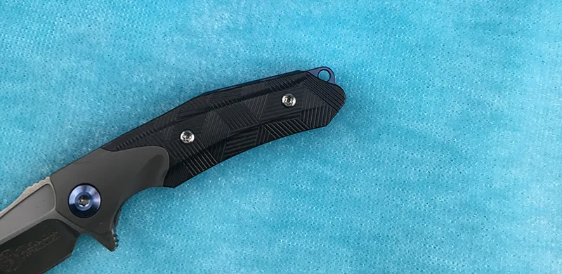 VENOM маленький мини-нож M390 из титанового сплава, нож из циркониевого сплава для ключей, Дамский инструмент, маленький складной нож, инструмент для улицы