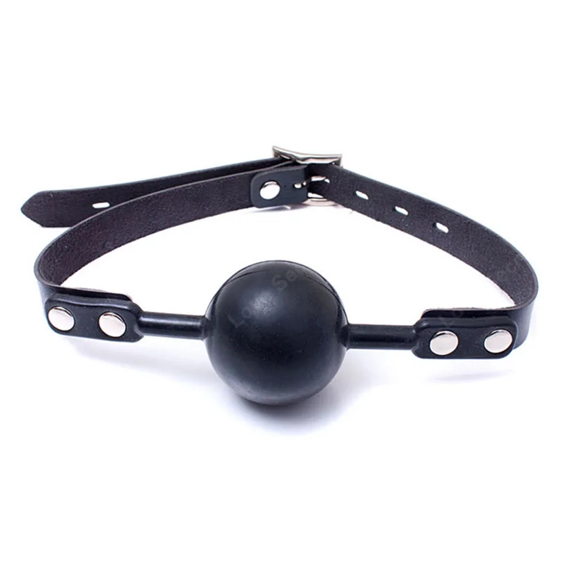 MaryXiong 48MM Sex Solid Ball Gag for Women and Men Adult Restraints Mouth Slave Plug in Game Erotic Toy | Красота и здоровье