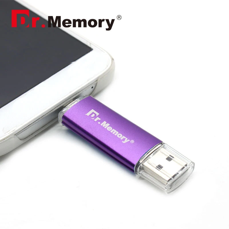 Dr. Памяти OTG карту флэш памяти с интерфейсом usb цвета розового золота 4gb/8gb/16gb/32gb/64gb