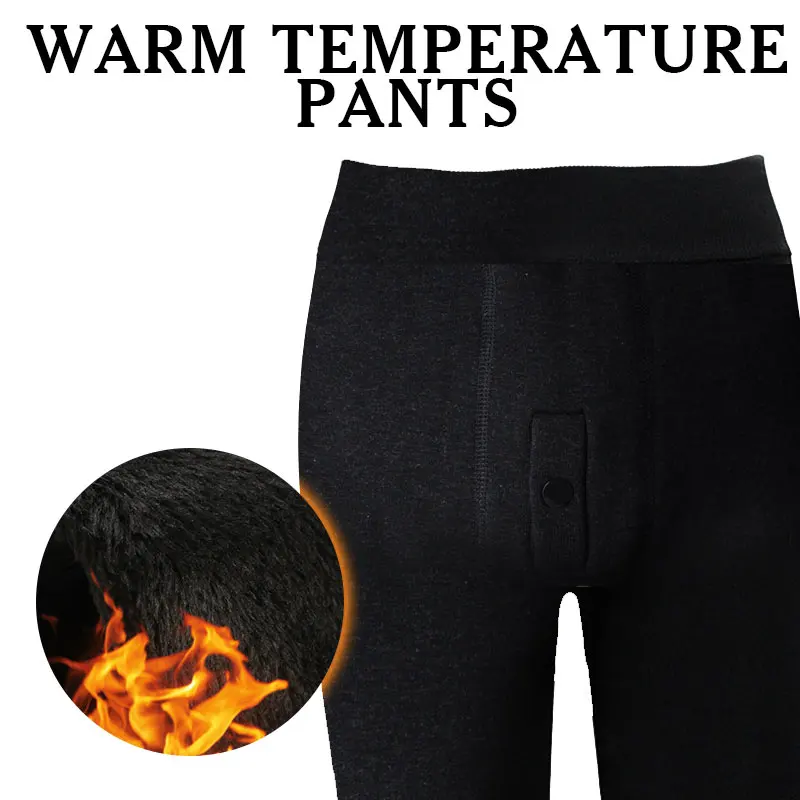 Новинка стильное высококачественное плотное мужское термобелье Зимние удобные