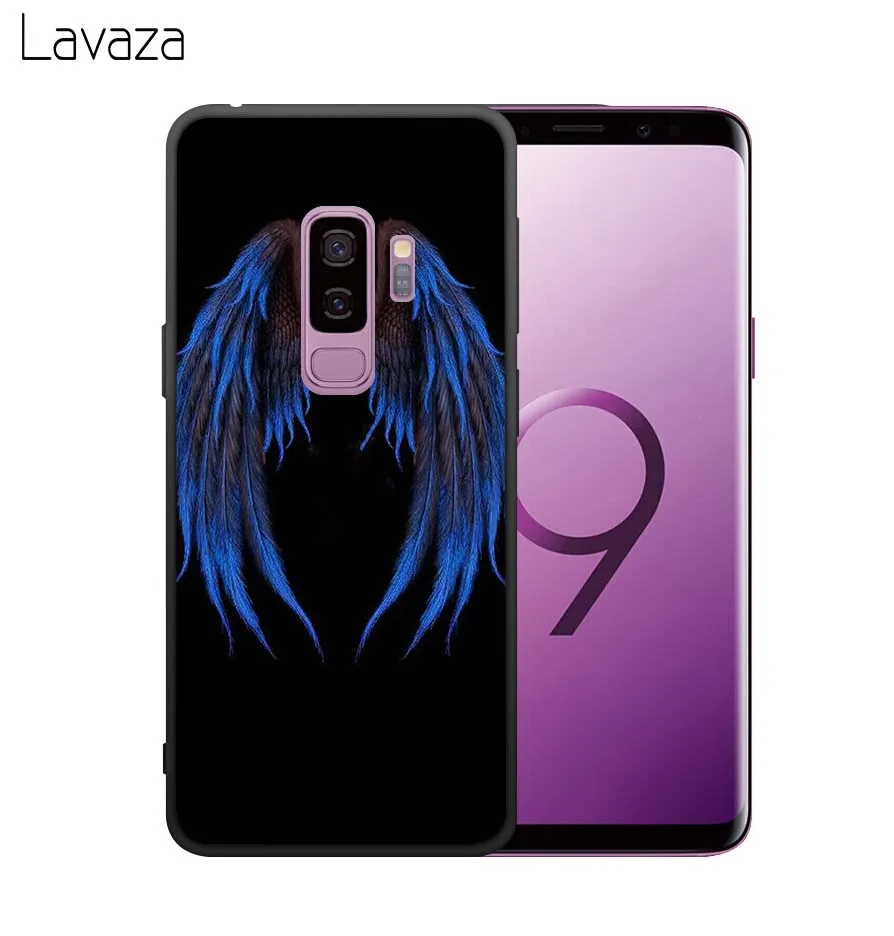Lavaza Angel Wings Soft Case for Galaxy A3 A5 2016 2017 A6 plus A7 A8 A9 J6 2018 A10 30 40 50 70 |