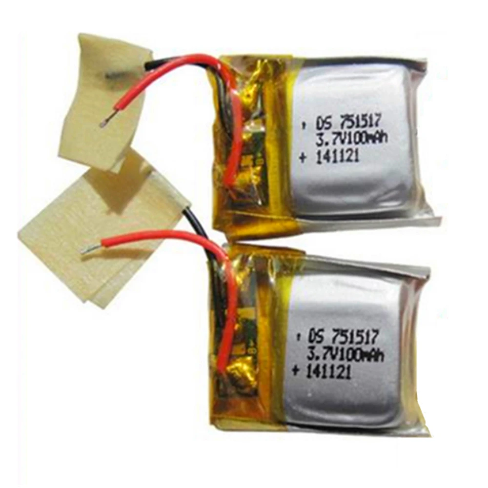 3,7 V 100mAh запасная батарея для RC Cheerson CX-10 квадрокоптера 6X3U LI-PO Lipo батарея 3,7 V 1 шт