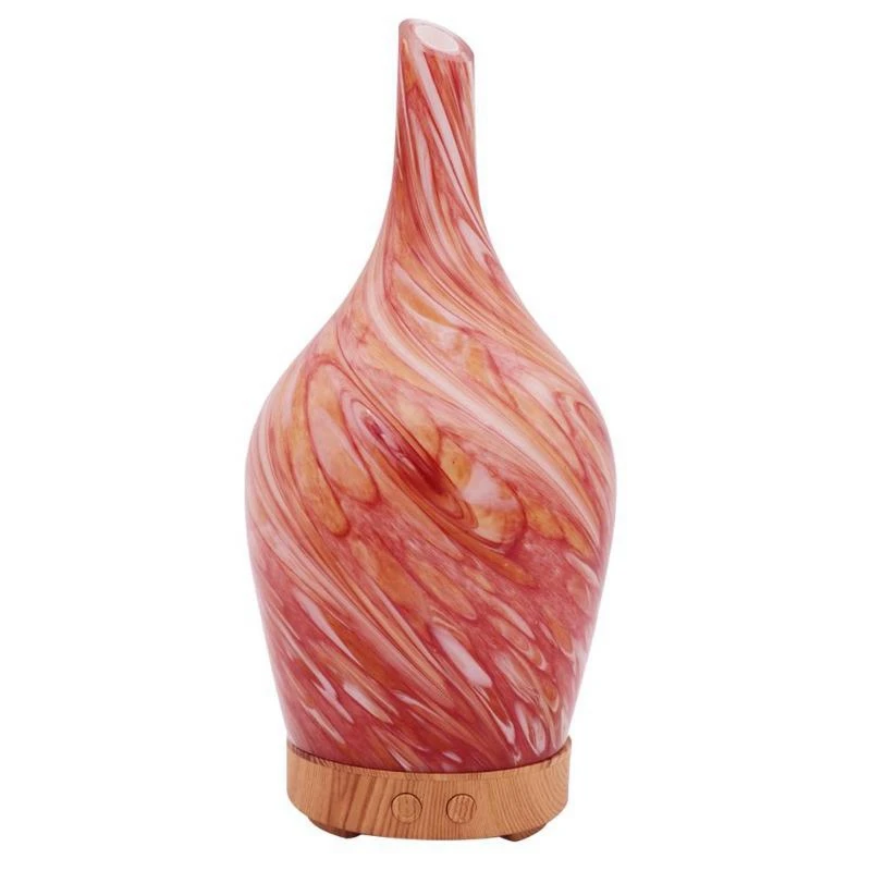 3D стекло и древесное зерно 100 мл ультразвуковой цветной светодиодный