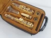High-grade clarinet,Bb the transparent clarinet,The key to the gilded