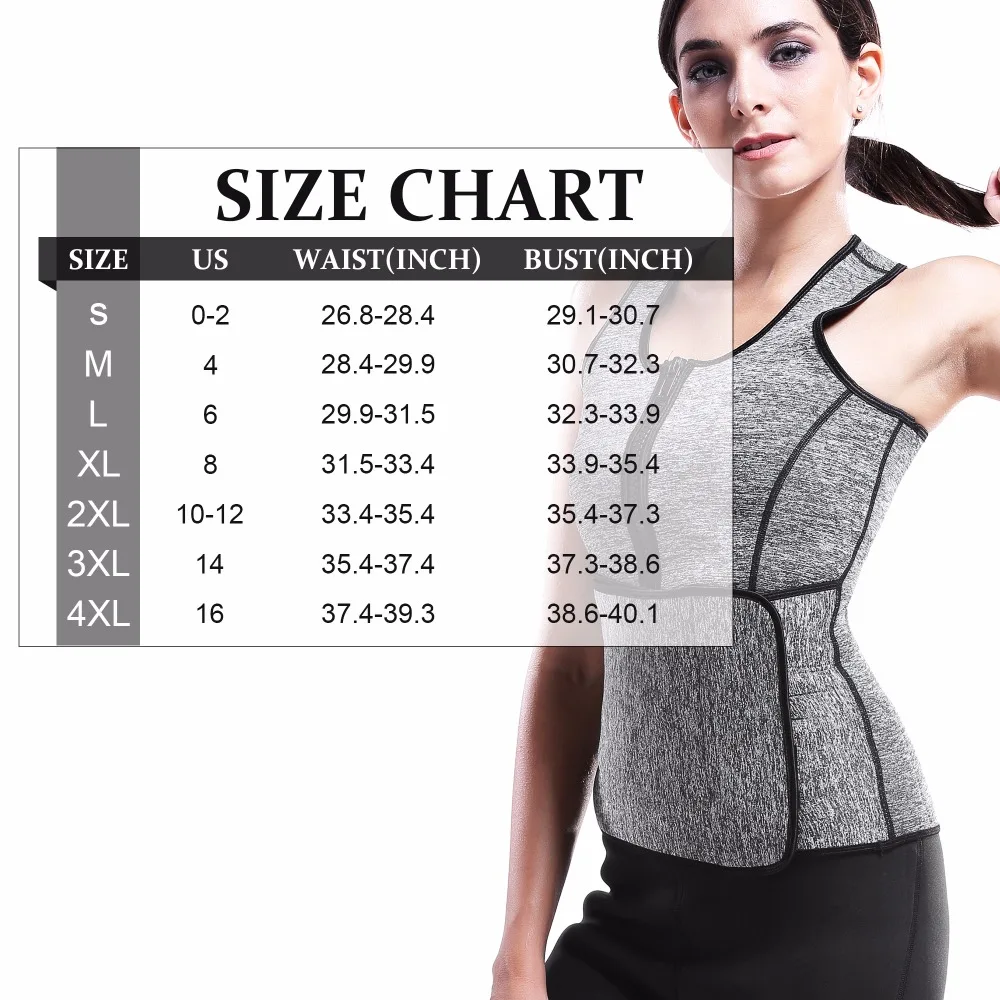 Новый Неопреновый жилет с эффектом сауны формирователь тела для похудения талии