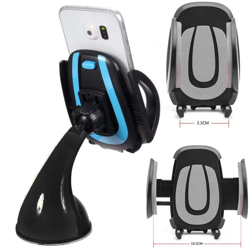 

Car Phone Holder Gps Accessories Suction Cup Auto Dashboard Windshield Mobile Cell Phone Retractable Mount Stand