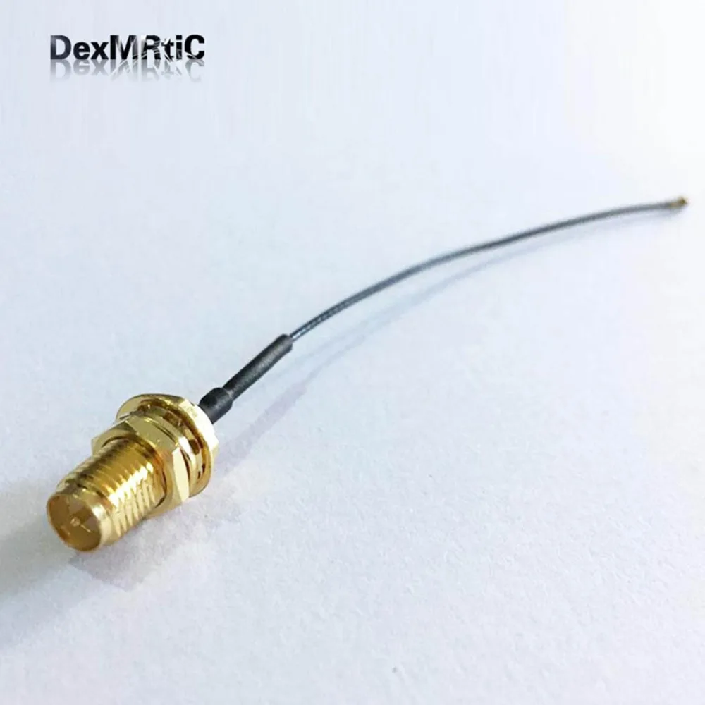 2 шт. Женский Разъем RPSMA для IPX IPEX U.FL MHF4 кабель перемычки RF OD 0 81 мм PCI WIFI карты