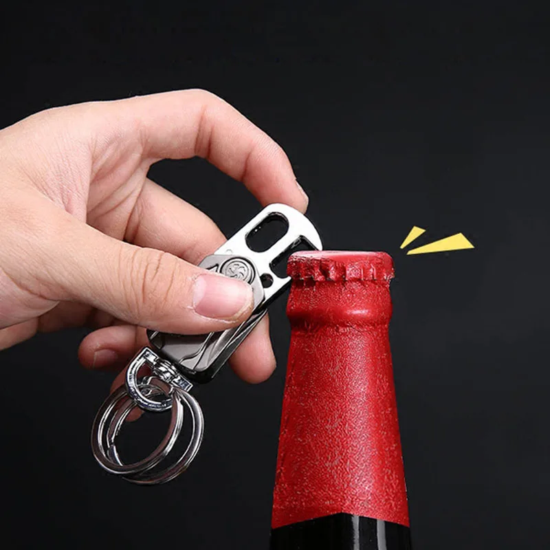Горячий многофункциональный брелок открывалка для бутылок из алюминиевого