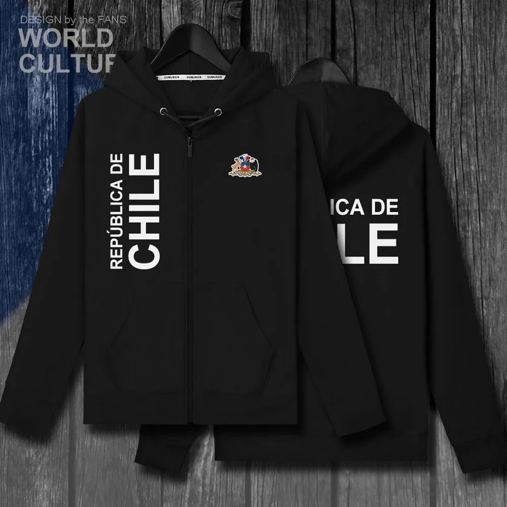 Chile CL CHL чилийские мужские флисовые толстовки зимние трикотажные пальто куртки и