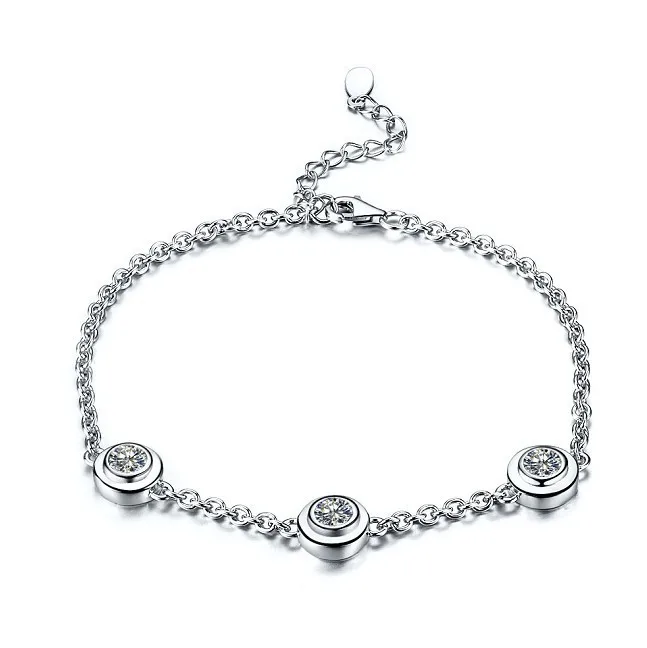 Классический женский браслет SONA с ручными цепочками подарок из стерлингового