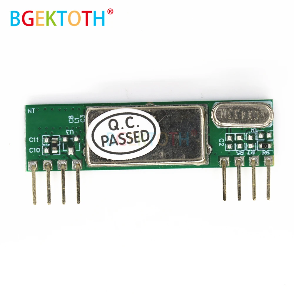RXB6 433 МГц Супергетеродинный беспроводной приемник модуль ARM/AVR|Детали и
