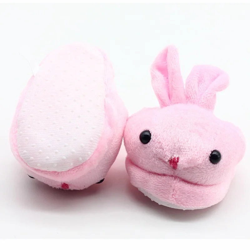 Abdl/милая плюшевая обувь для маленьких девочек; 18 дюймов; кукольная одежда; тапочки с кроликом; подходит для 18 дюймов; хлопковые тапочки для взрослых в американском стиле