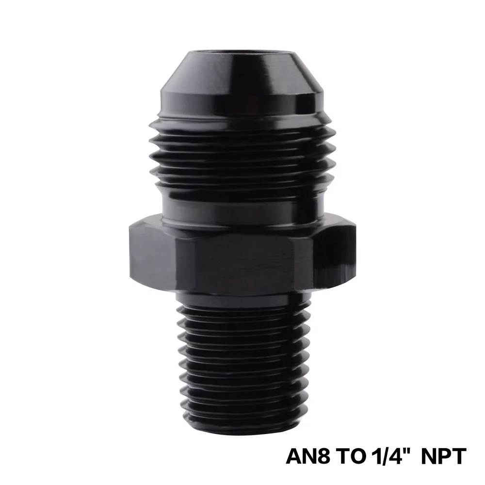 Злые энергетические алюминиевые AN6 штыревые до 3/" NPT AN10 до 3/4" NPT AN8 до 1/" прямые расклешенные трубы, резьбовые фитинги, адаптер для шланга