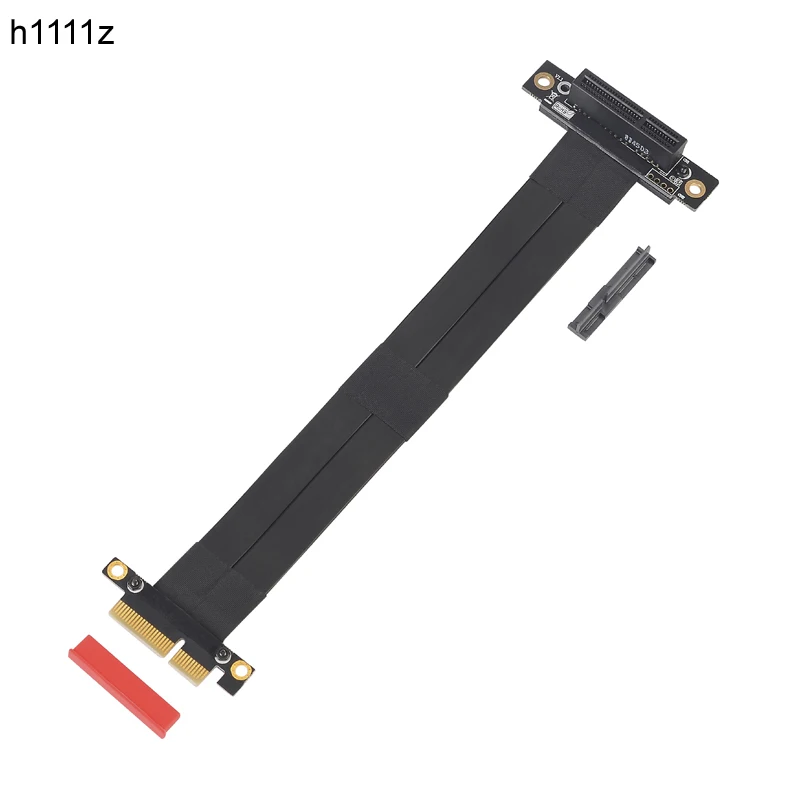 PCI-E 4X расширитель для карт Гибкий удлинитель ленточный адаптер конвертер PCI Express