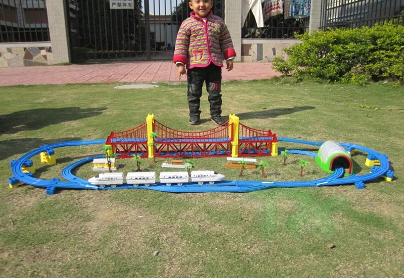 Железная дорога гармония электрическая игрушка поезд орбит & Т Электрический