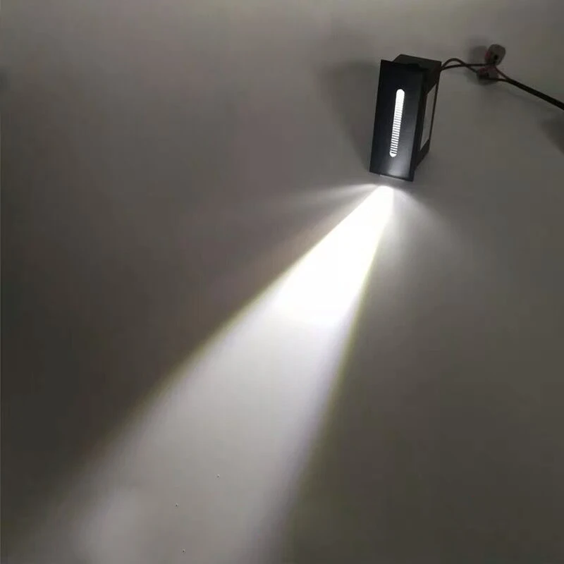 Встраиваемый светодиодный светильник для лестницы прямоугольник AC100 240V