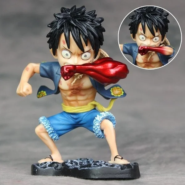 Одна штука Luffy трансформирующая шестерня 4 фигурка игрушка из ПВХ Обезьяна D
