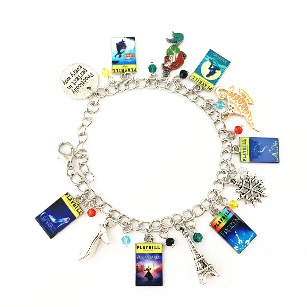 HBSWUI бродвейская Русалка Мэри попбунс очаровательный браслет Модные