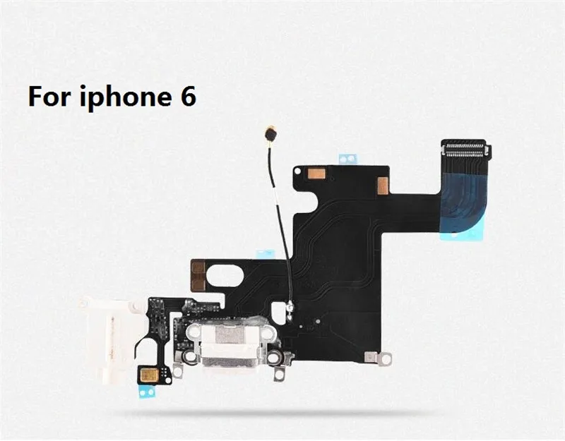 100 шт./лот USB зарядный порт док-разъем гибкий кабель + микрофон аудиоразъем для