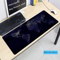 mairuige world map lock edge mouse pad large pad for csgo laptop mouse notbook computer creative rubber mat gaming mousepad