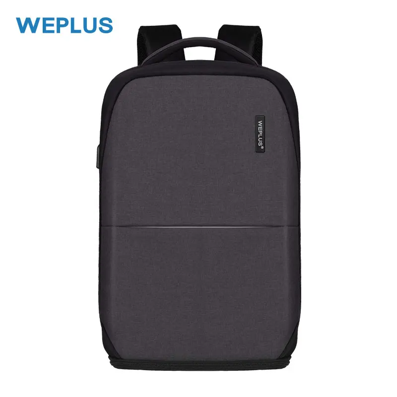 Blue WEPLUS, мужской многофункциональный рюкзак с usb зарядкой, 15,6 дюймов, Loptop, рюкзаки для подростков, дорожный рюкзак, мужской рюкзак, Mochila, анти вор - Цвет: Blue