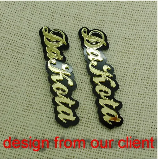 24 пара/лот имя индивидуальные Серьги-гвоздики | Украшения и аксессуары