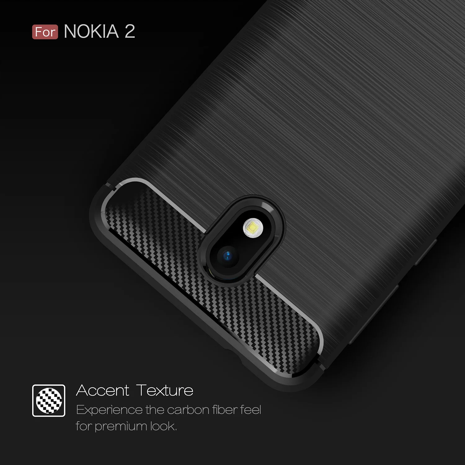 Soft Silicone Armor Case for Nokia 2 ta-1029 Dual Sim TPU Back Cover For Nokia2 Nokia-2 Phone Shell Coque |