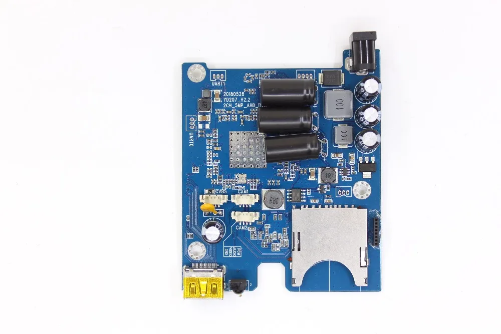 hot sale 2ch Mini Mobile DVR Board Real-time HD 1080P 2 Channel AHD DVR