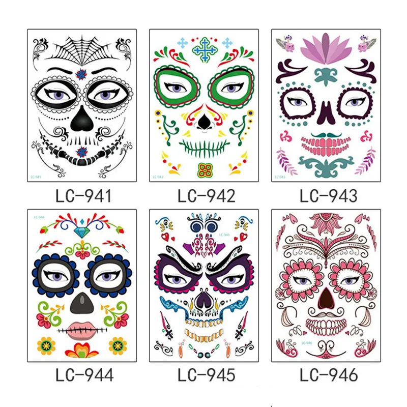 1 шт. наклейка на лицо для маскарада вечевечерние НКИ временная татуировка глаза