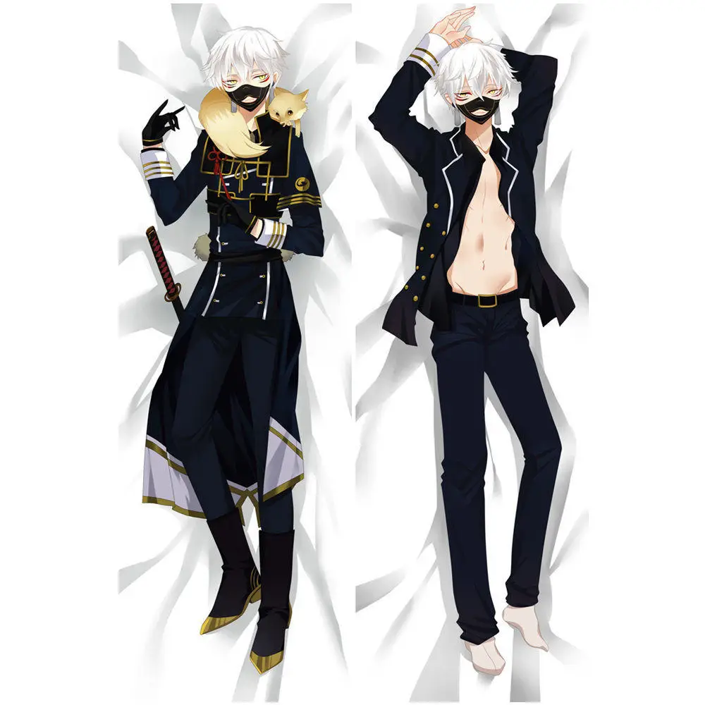 Amellor Аниме игра Touken Ranbu онлайн Dakimakura Чехол наволочки крутые Mikazuki в натуральную